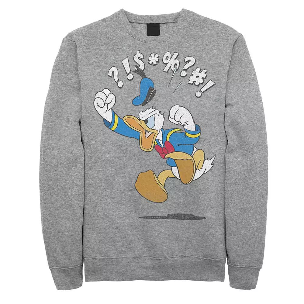 Disney's Mickey & Friends Donald Duck Men's Angry Jump Sweatshirt,  Product Image