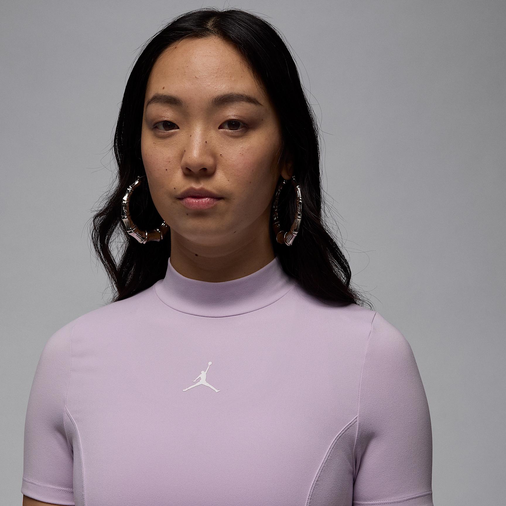 Women's Jordan Short-Sleeve Knit Crop Top Product Image