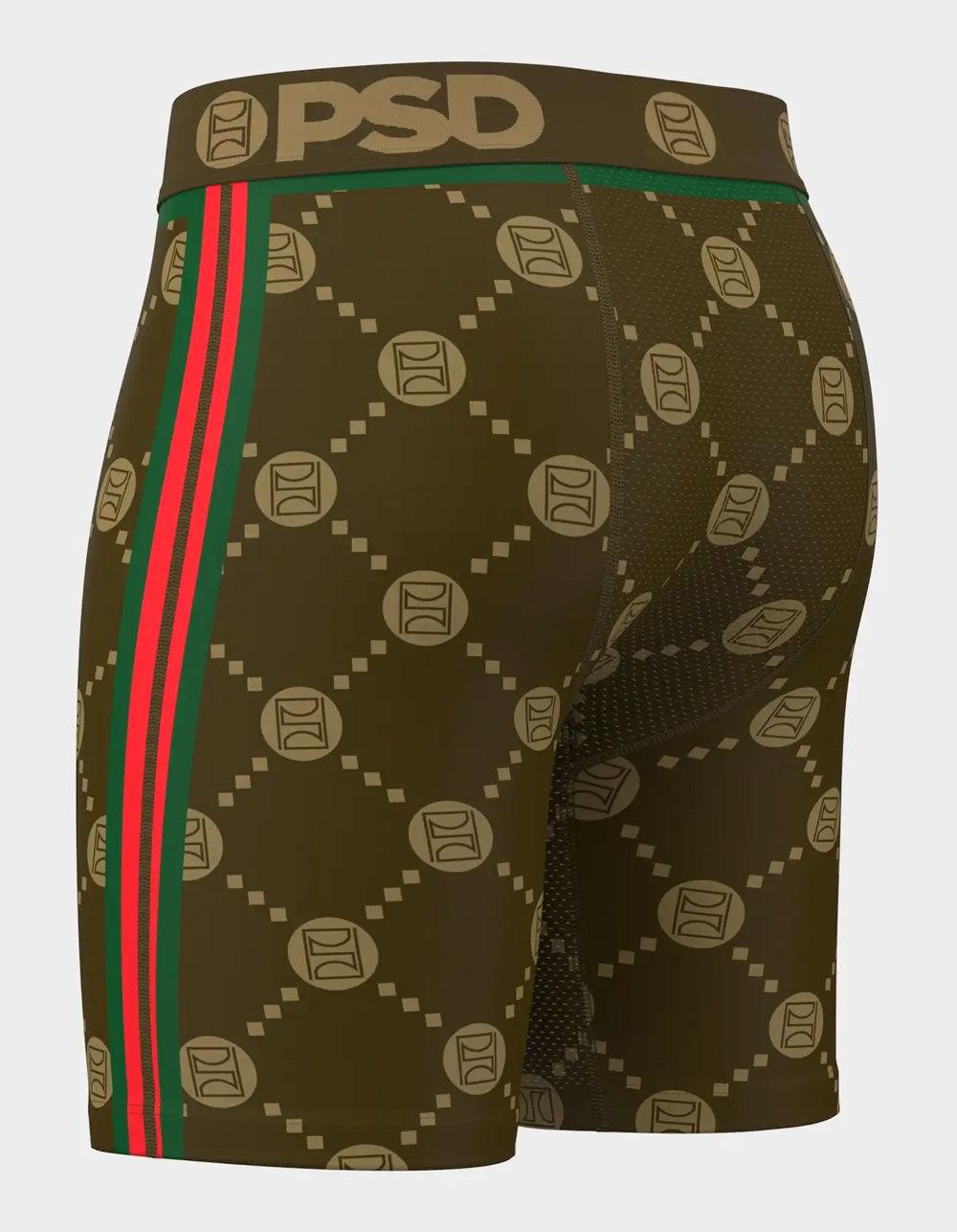 PSD Emblem Lux Brown Mens Boxer Briefs - MULTI Product Image