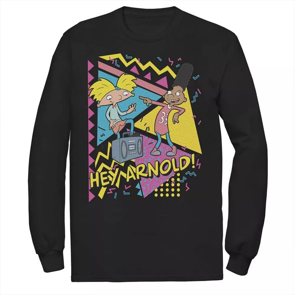 Men's Nickelodeon Hey Arnold Gerald Best Friends Boombox Tee,  Product Image