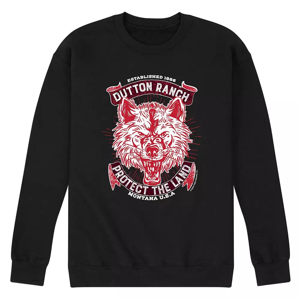 Men's Yellowstone Wolf Protect Sweatshirt,  Product Image