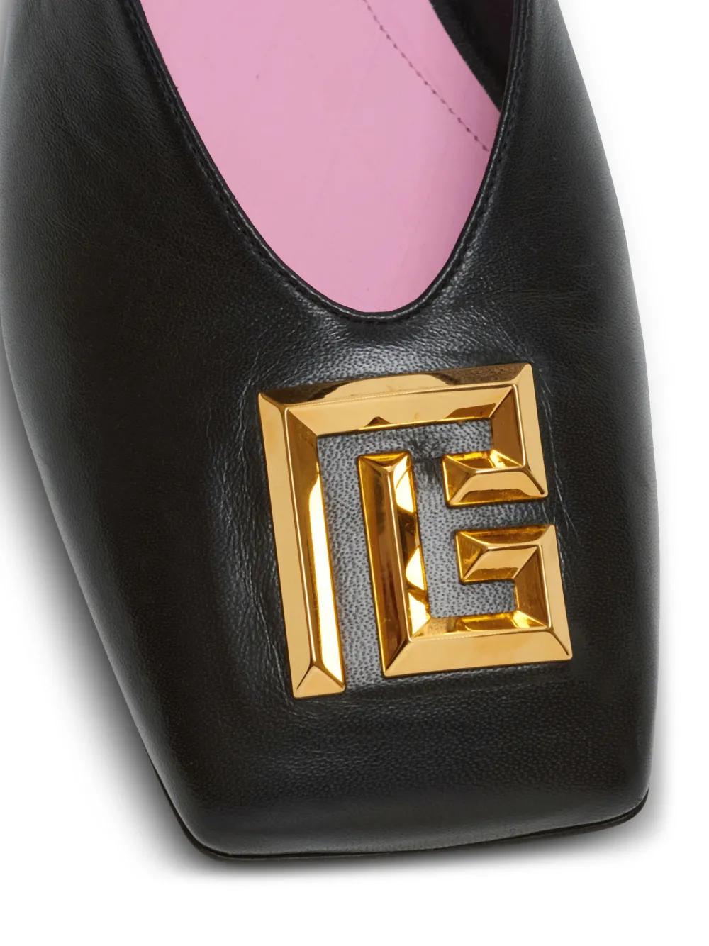 Eden leather ballerina shoes Product Image