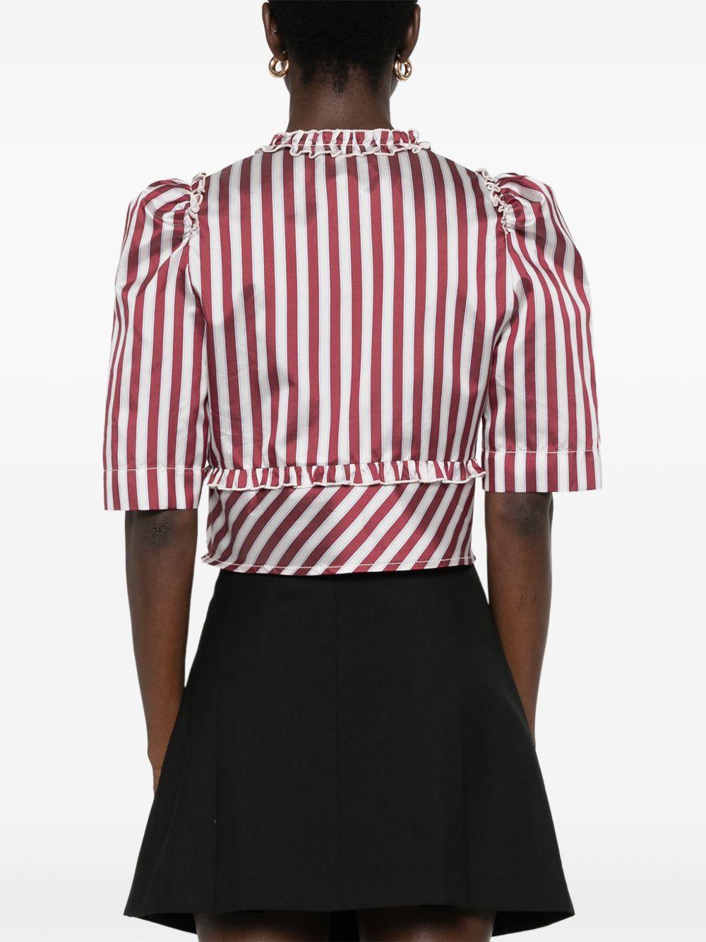 striped blouse Product Image