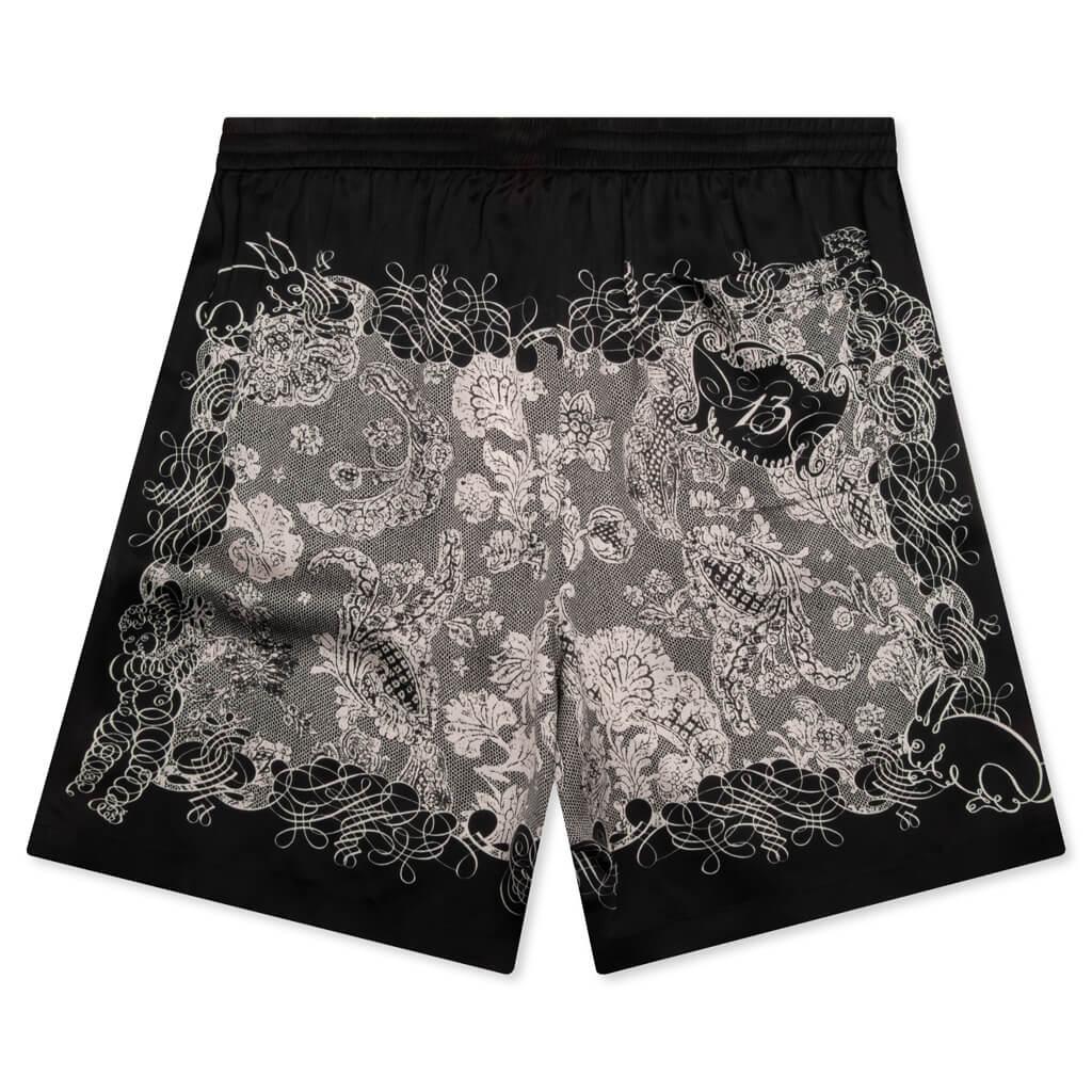 Shorts - Black/Ecru Male Product Image