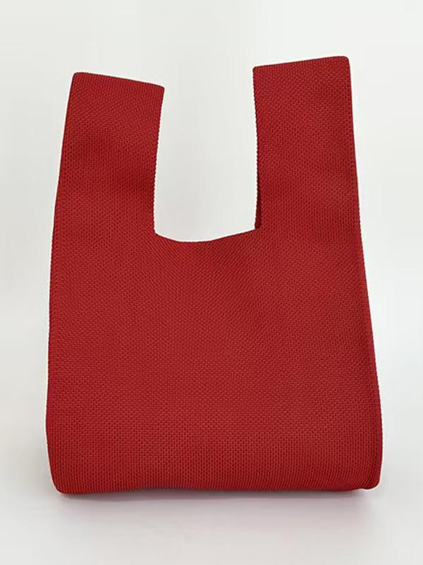 Geometric Solid Color Handbags Product Image