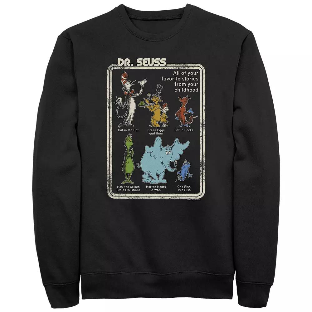 Men's Dr. Seuss Stories From Your Childhood Graphic Fleece,  Product Image