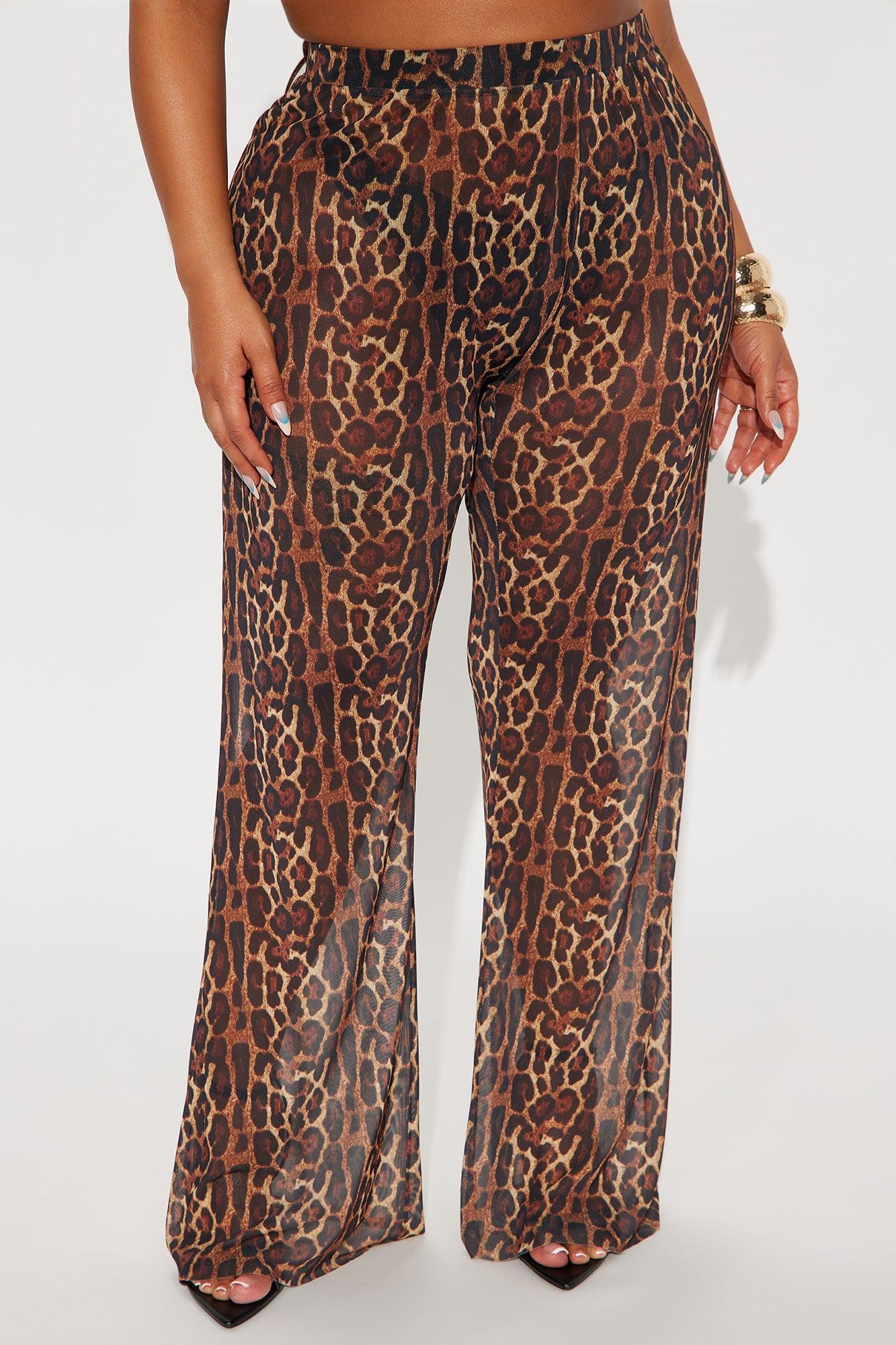 Maui Mesh Swim Cover Up Pant - Brown/combo Female Product Image