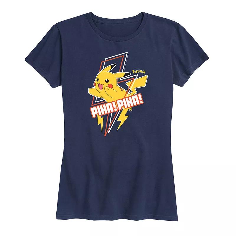 Plus Pokemon Pika Pika Graphic Tee, Women's,  Product Image