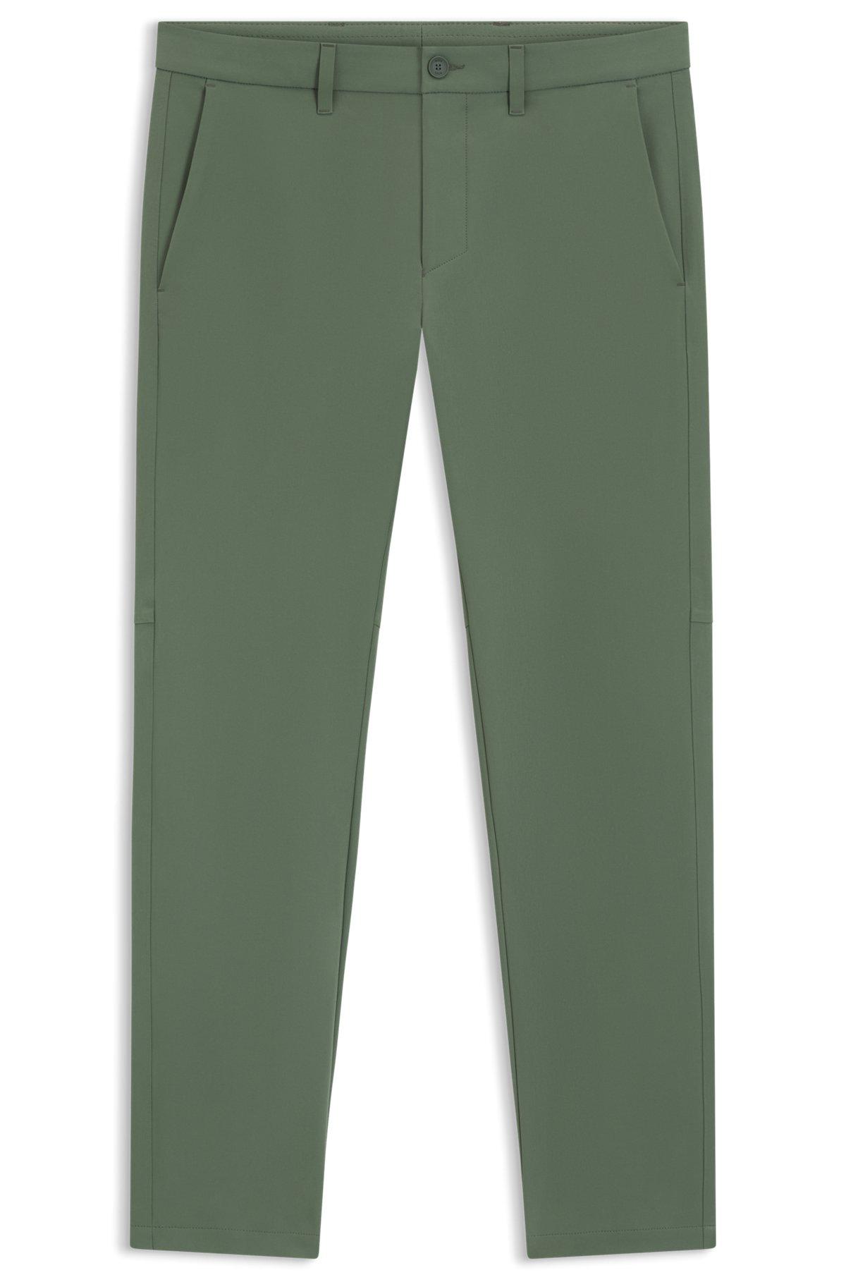 Slim-fit pants in water-repellent stretch fabric Product Image