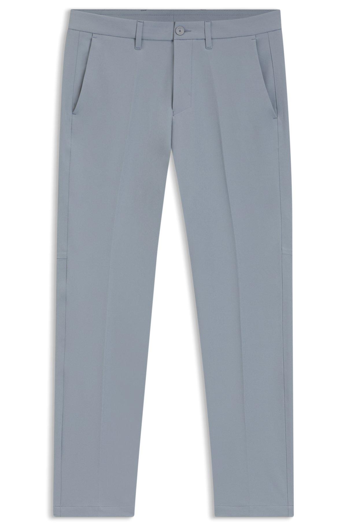 Slim-fit pants in water-repellent stretch fabric Product Image