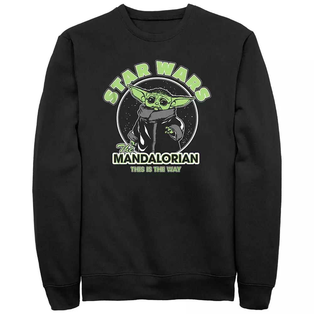 Men's The Mandalorian The Child This Is The Way Graphic Fleece,  Product Image