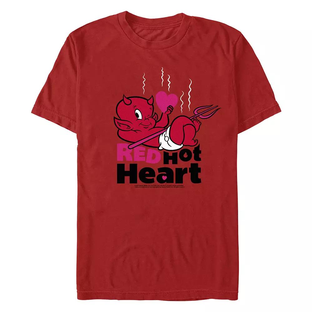 Men's Hot Stuff Red Hot Heart Graphic Tee,  Product Image