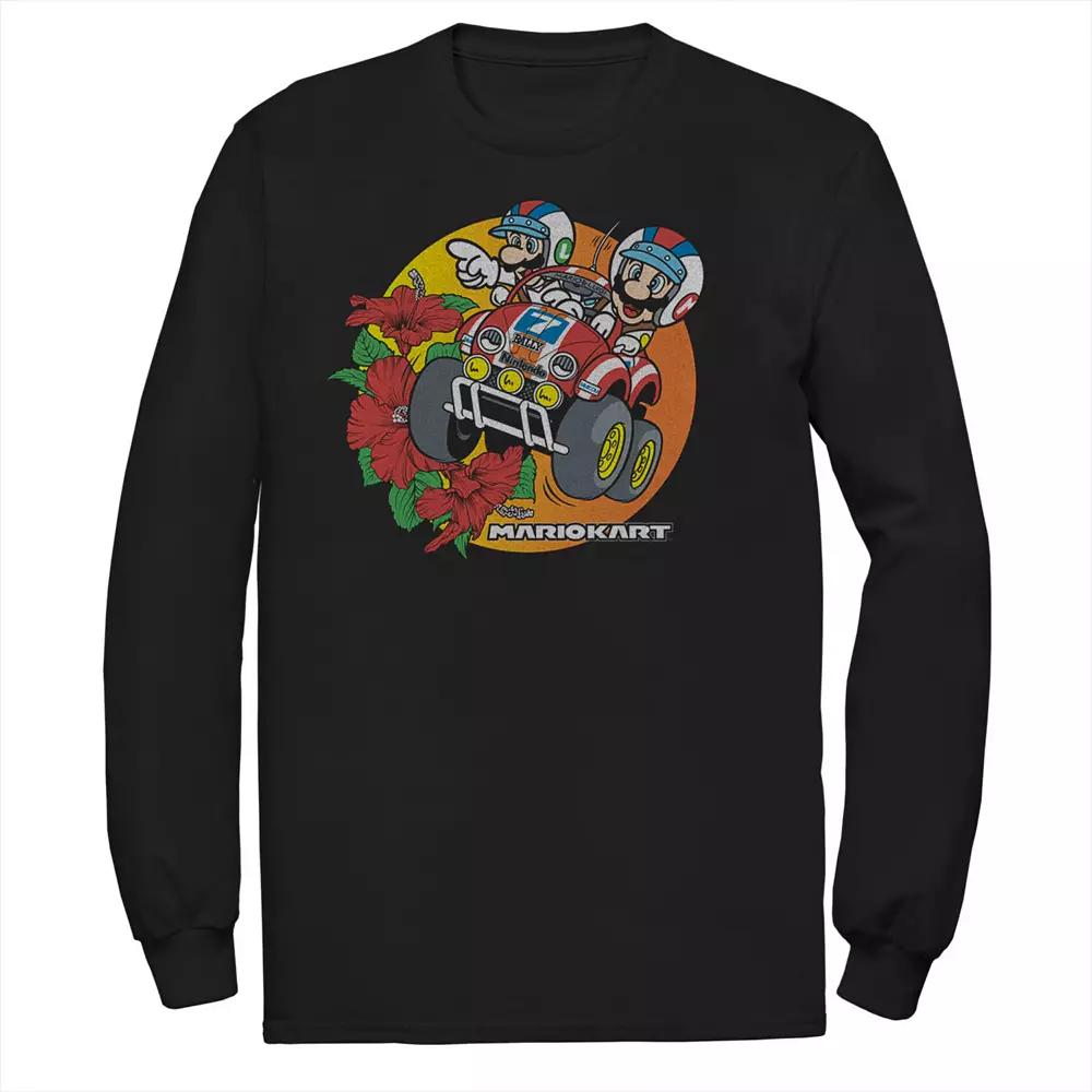 Men's Nintendo Baja Buds Long Sleeve Tee,  Product Image