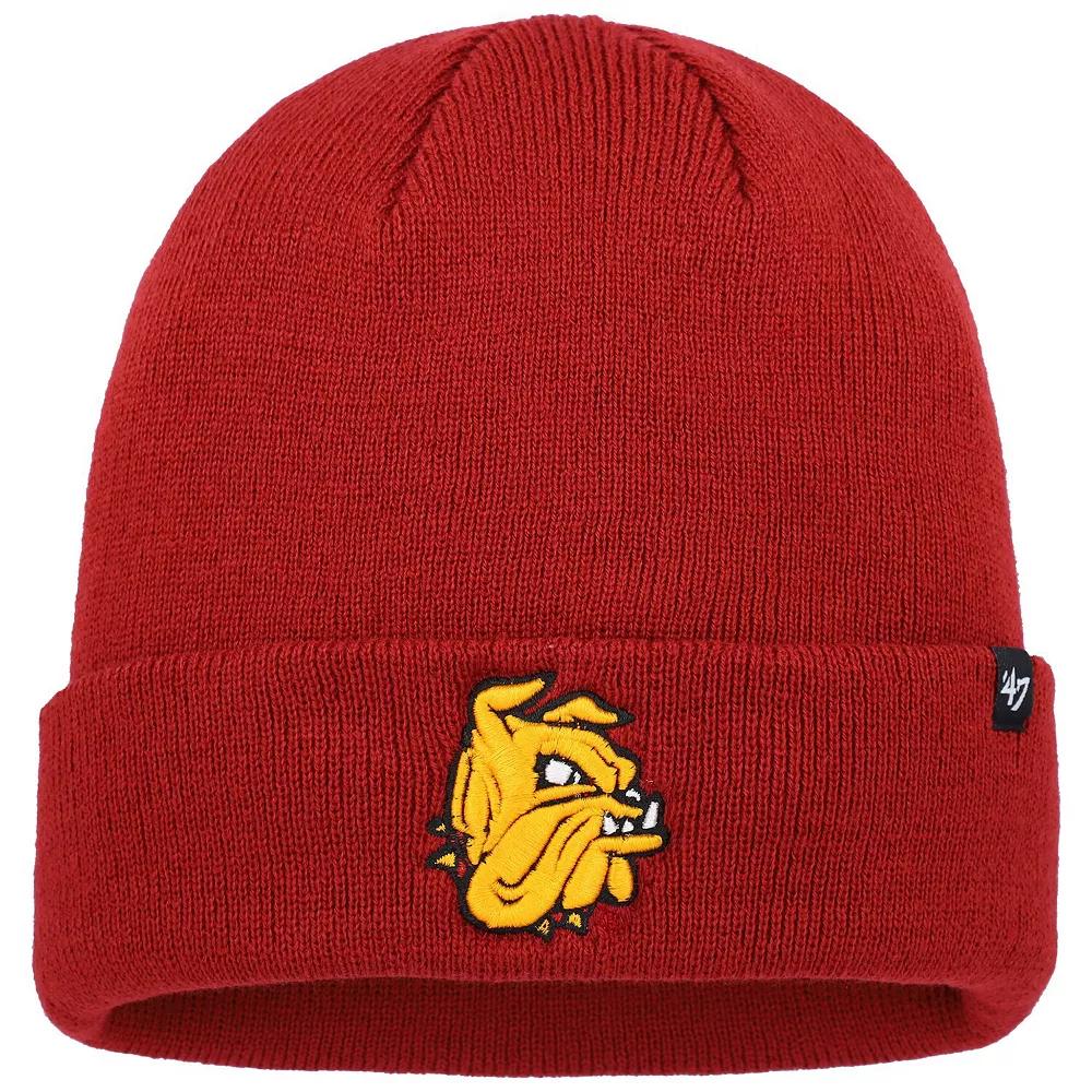 Men's '47 Maroon Minnesota Duluth Bulldogs Raised Cuffed Knit Hat, Umd Red Product Image