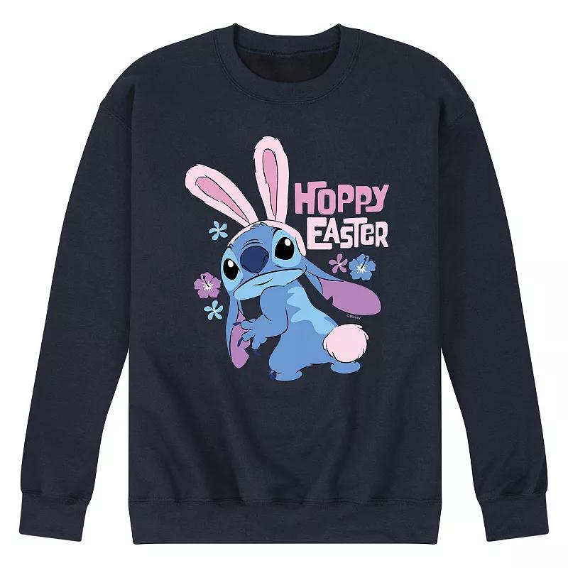 Disney's Lilo & Stitch Men's Hoppy Easter Fleece Sweatshirt,  Product Image