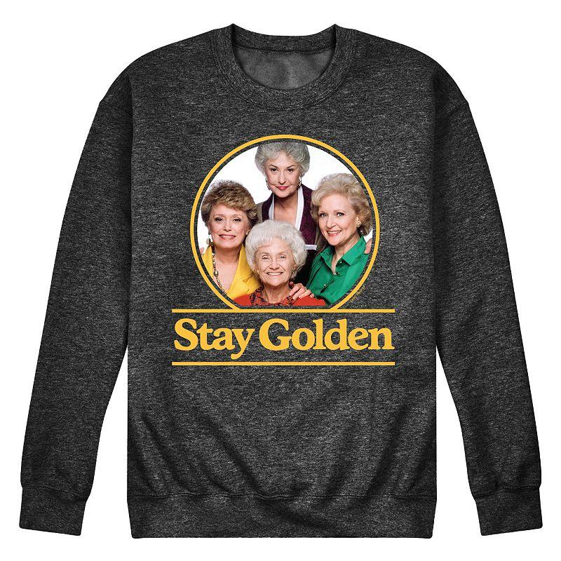 Men's Golden Girls Stay Golden Sweatshirt, Size: XXL, Black Product Image