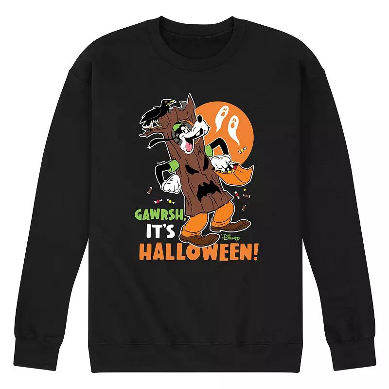Disney's Goofy Men's Gawrsh It's Halloween Fleece Sweatshirt,  Product Image