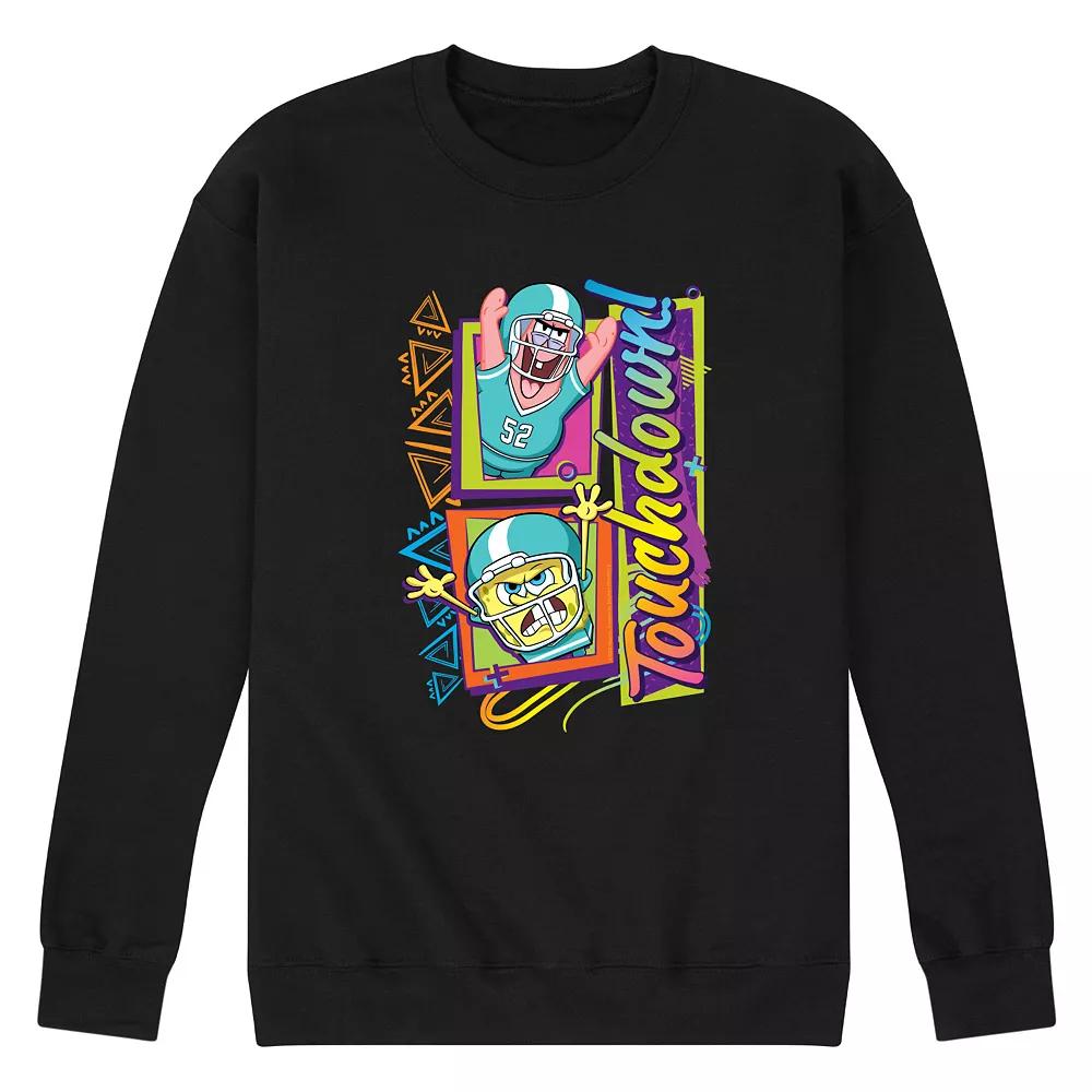 Men's SpongeBob SquarePants Touchdown Sweatshirt,  Product Image