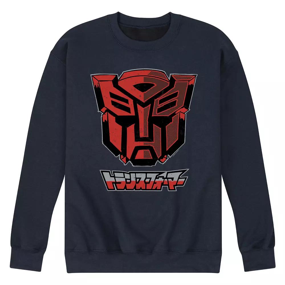 Men's Transformers Autobot Comic Style Fleece Sweatshirt,  Product Image