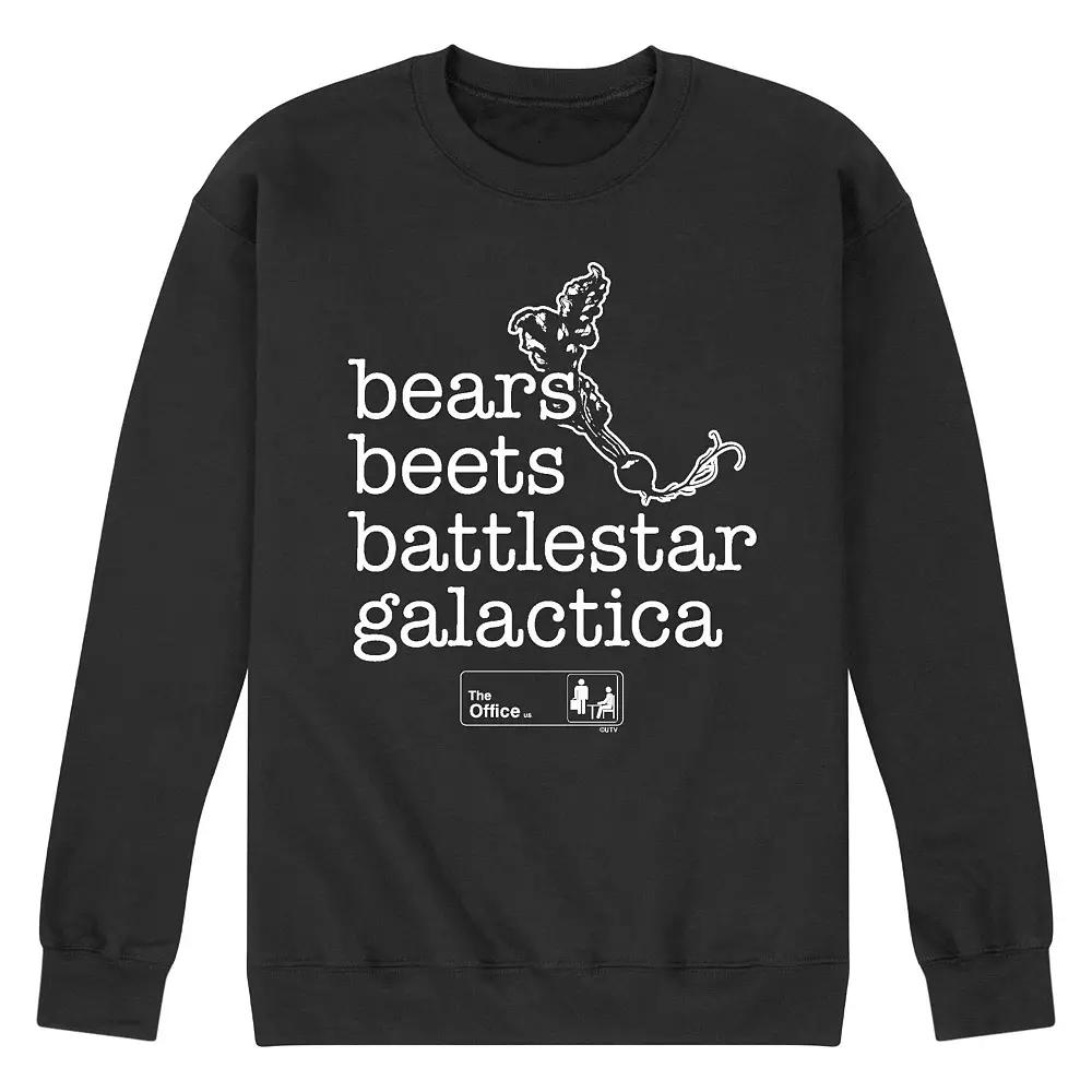 Men's The Office Bears Beets Sweatshirt,  Product Image