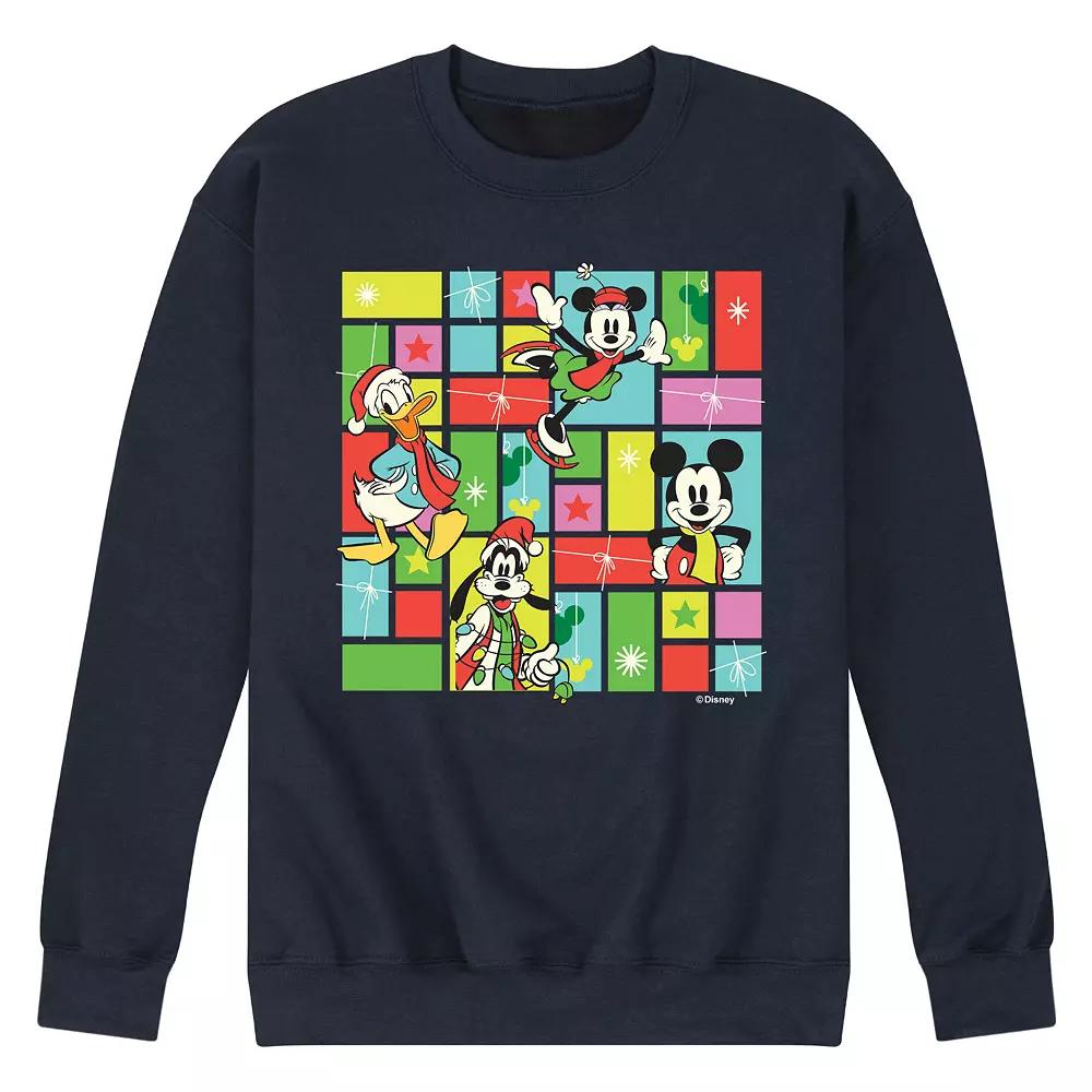 Disney's Men's Christmas Grid Fleece,  Product Image