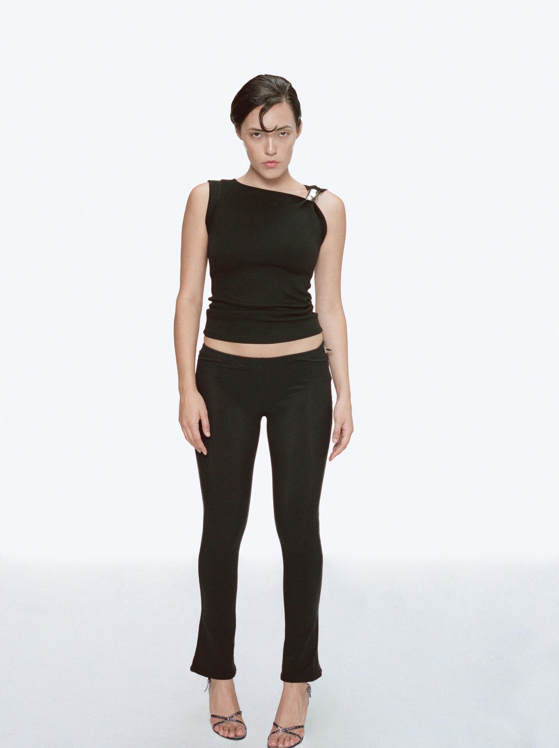 ALIA PANT - BLACK Product Image