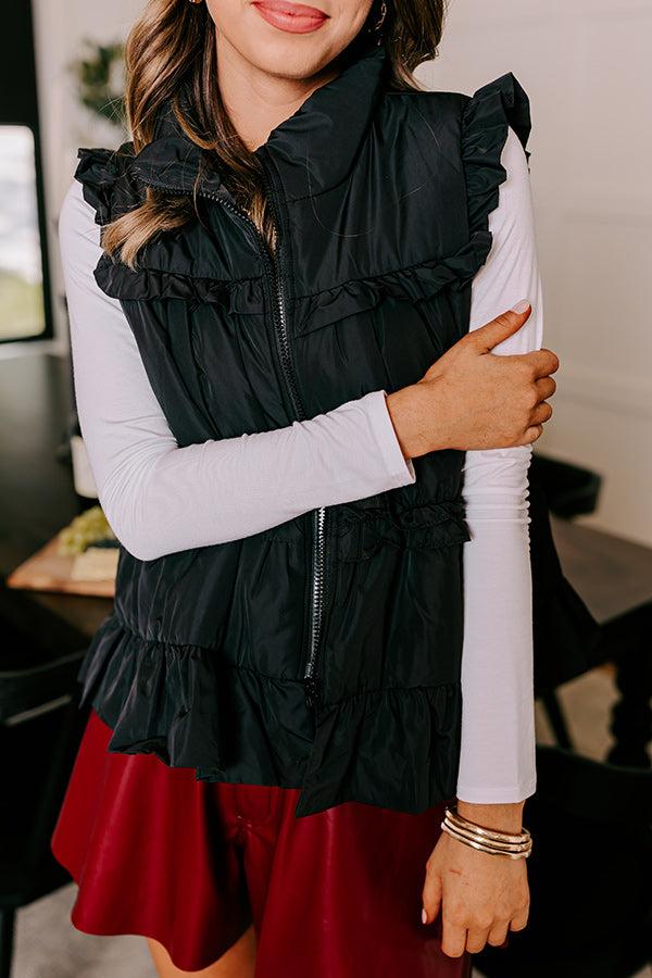 Chalet Charm Puffer Vest Product Image