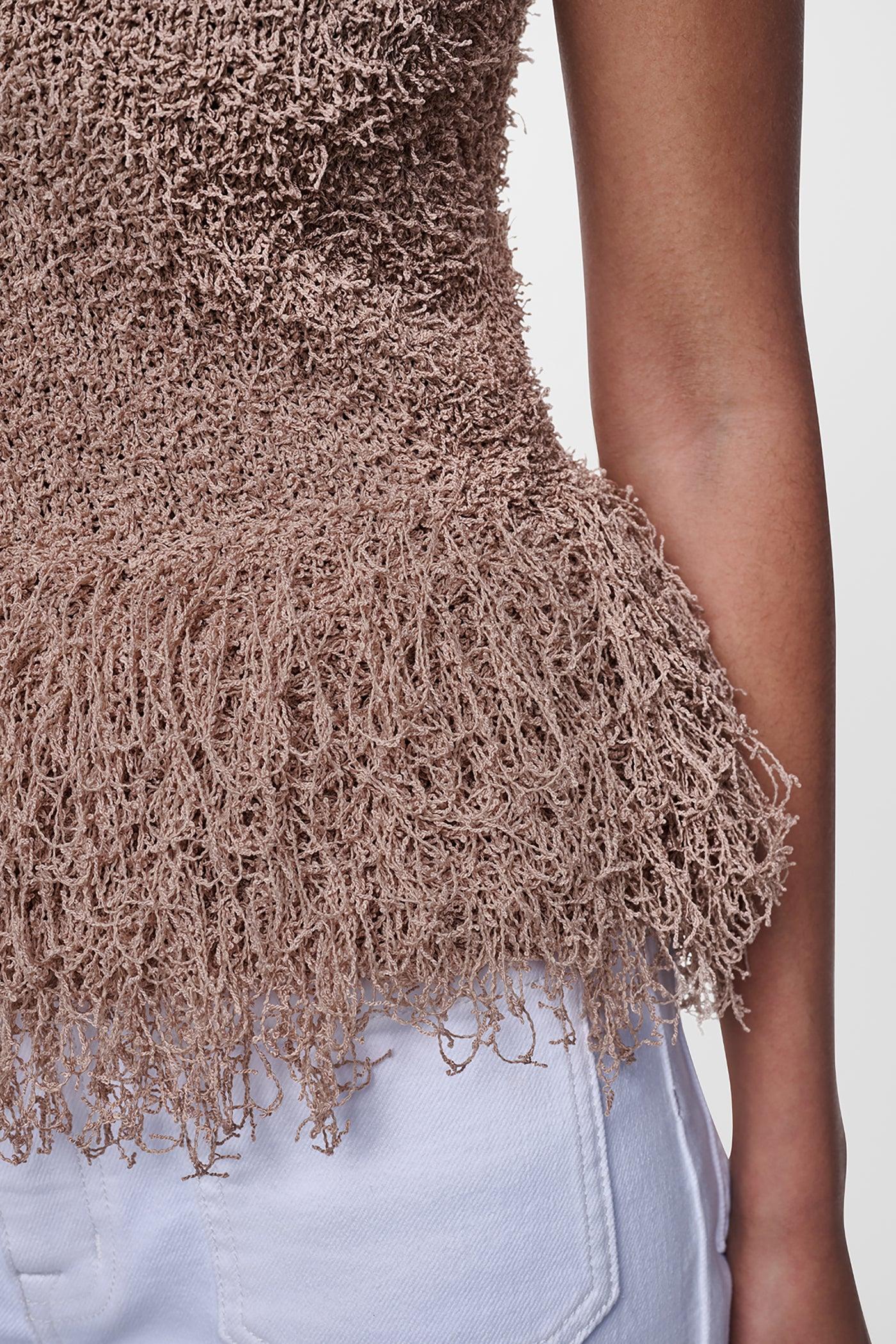 CROPPED FRINGE TANK Product Image