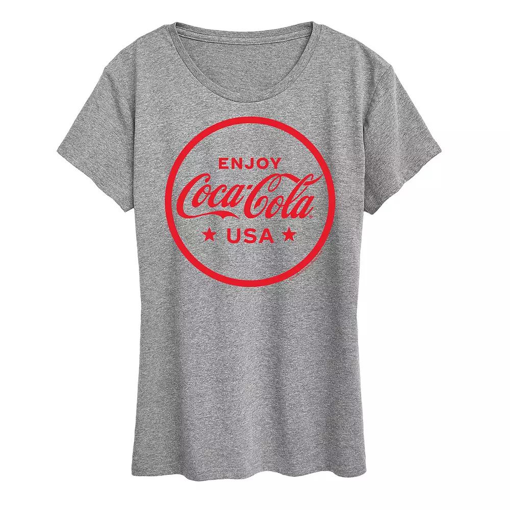 Women's Coca-Cola USA Graphic Tee, Girl's,  Product Image