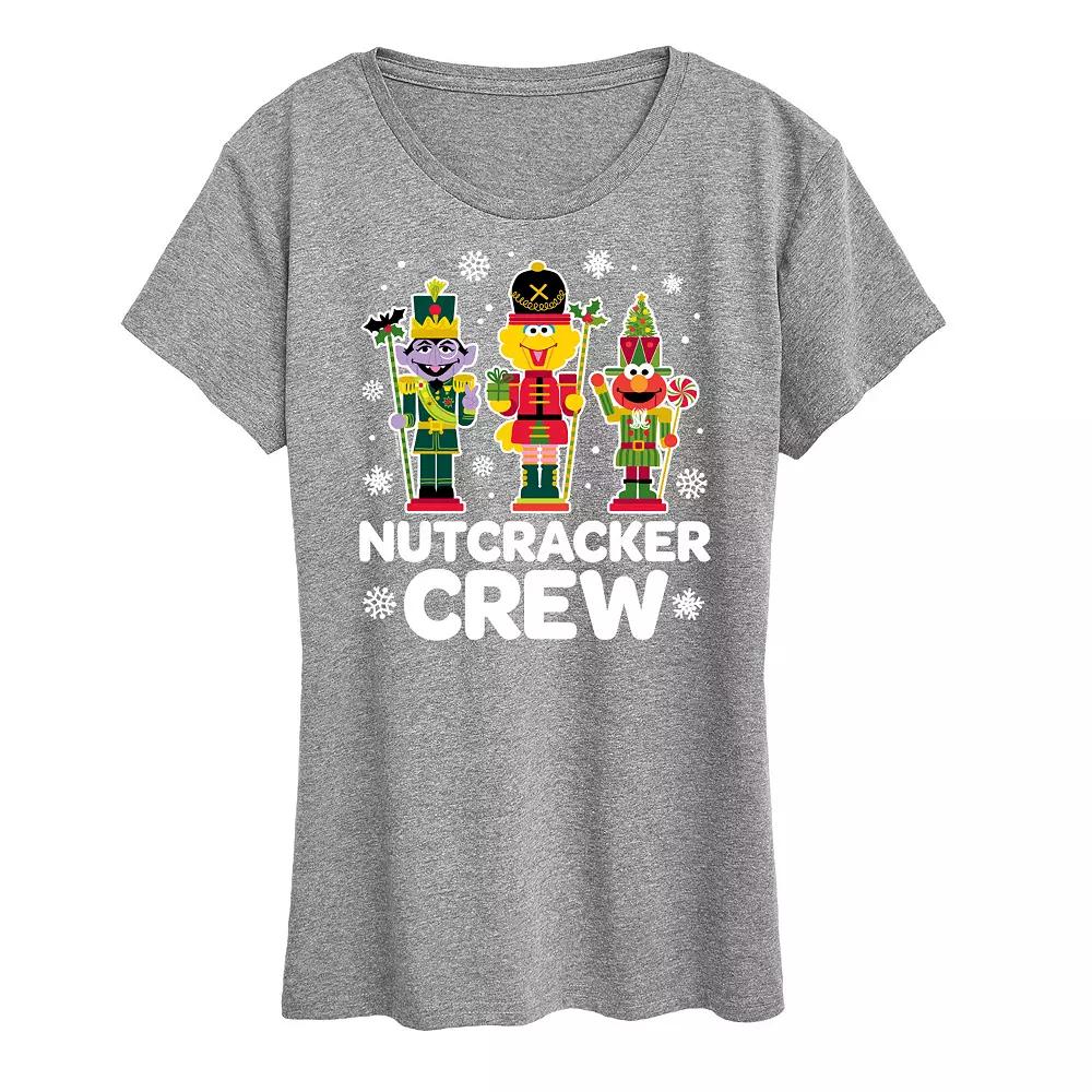 Women's Sesame Street Nutcracker Crew Graphic Tee, Girl's,  Product Image
