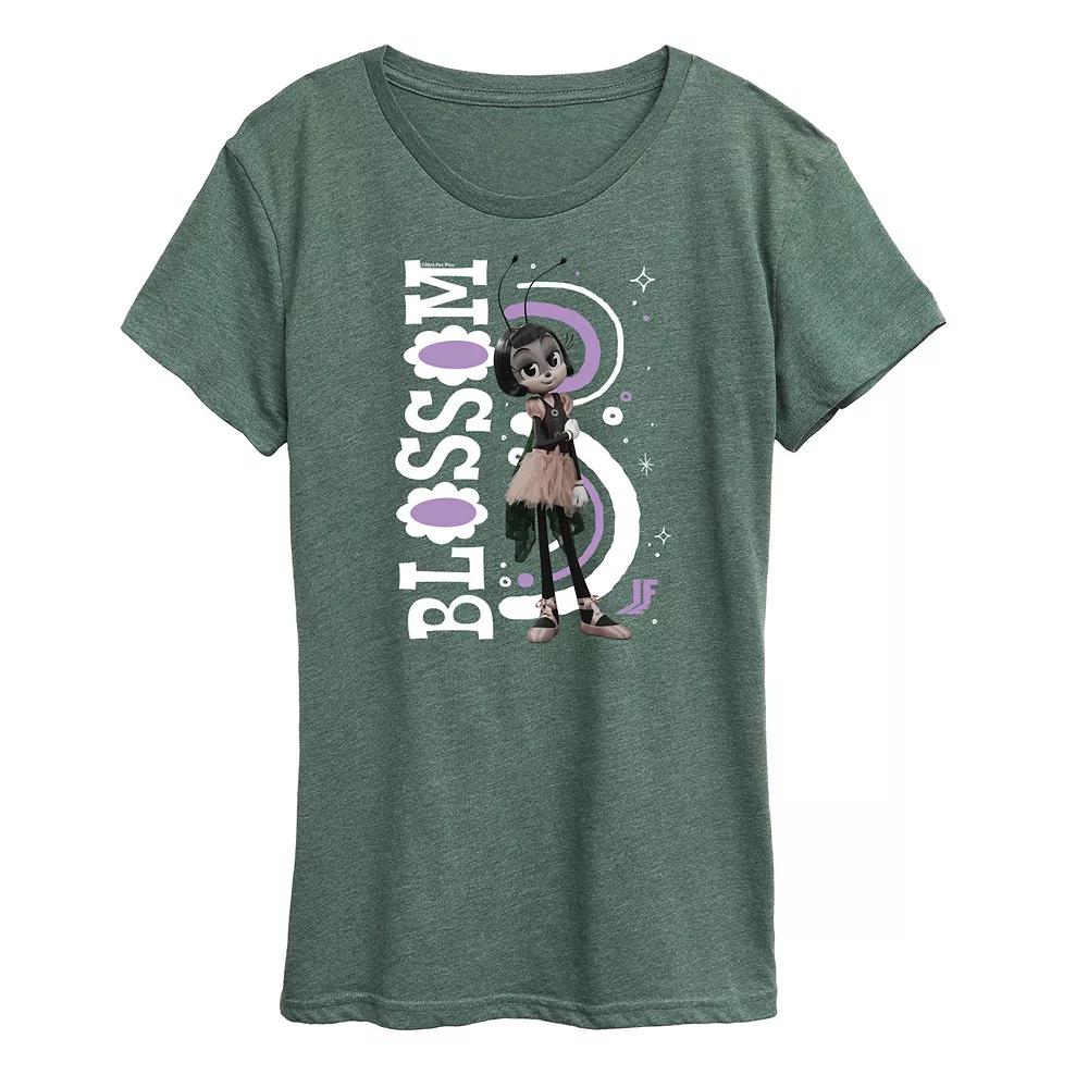 Women's The Wizard Of Oz Green Evil Graphic Tee,  Product Image