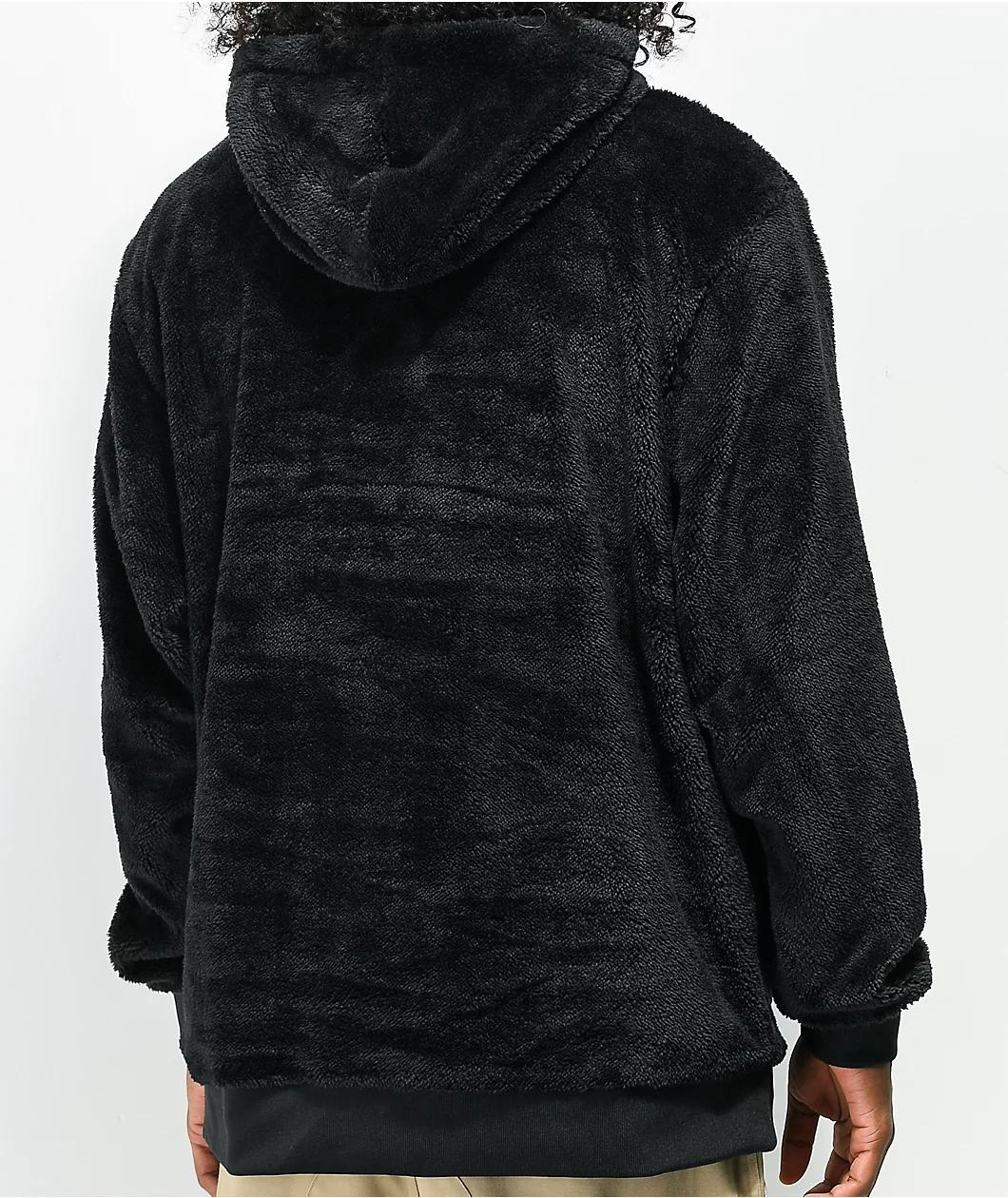 RIPNDIP Bubble Black Sherpa Hoodie Product Image