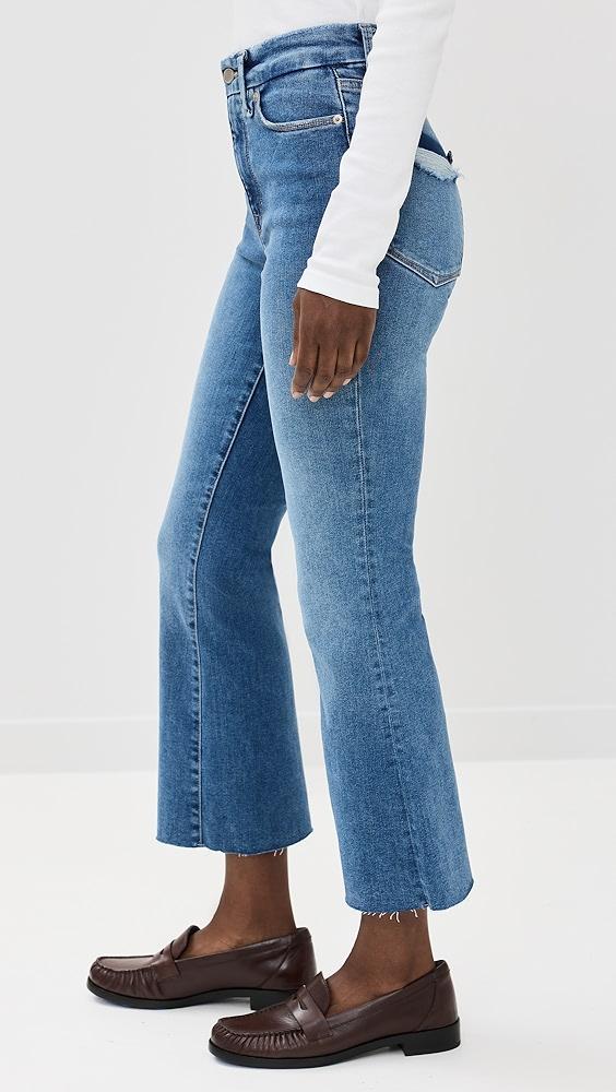 Good American Always Fits Good Legs Crop Mini Jeans | Shopbop Product Image