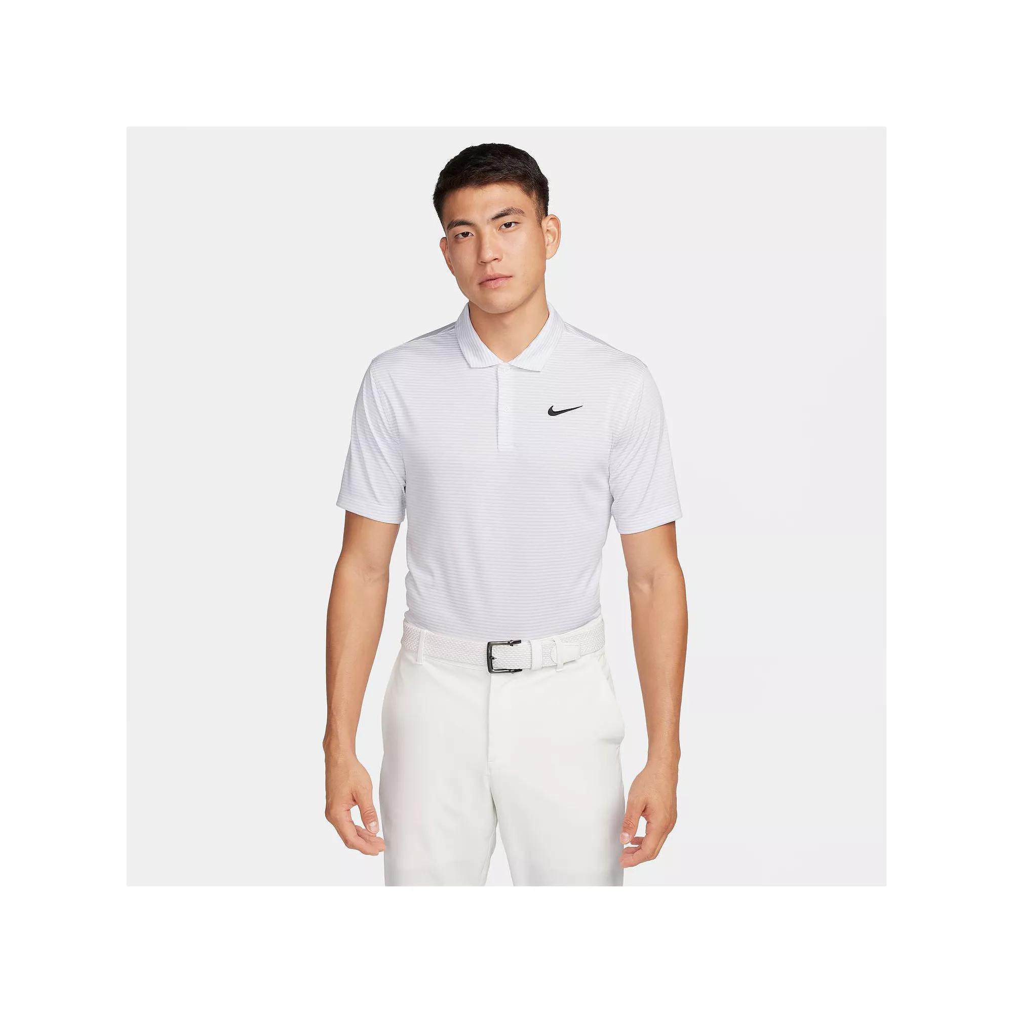 Men's Nike Striped Dri-FIT Golf Polo,  Product Image