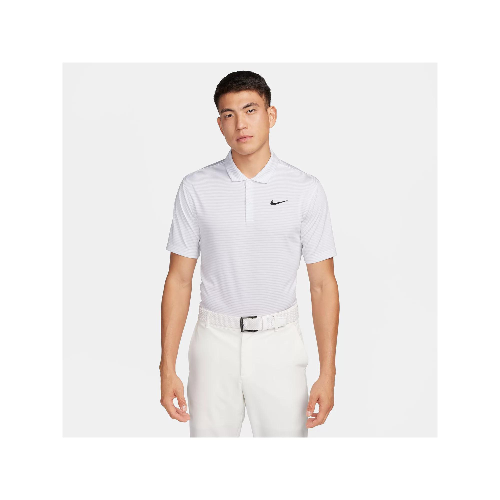 Men's Nike Striped Dri-FIT Golf Polo,  Product Image