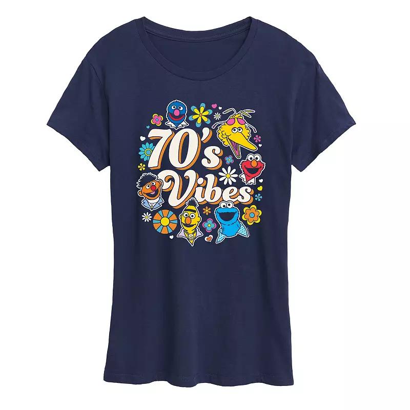 Women's Sesame Street Camping Crew 1969 Graphic Tee,  Product Image