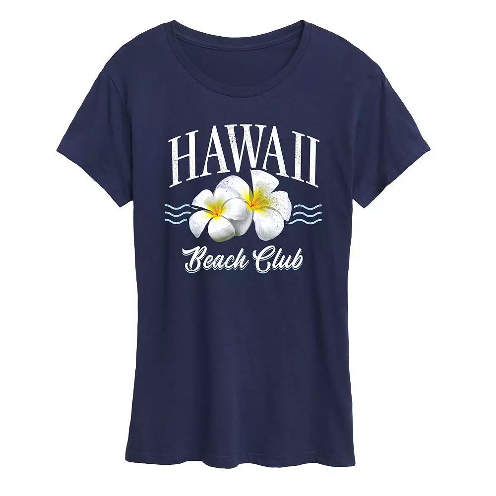 Women's Hawaii Beach Club Graphic Tee,  Product Image
