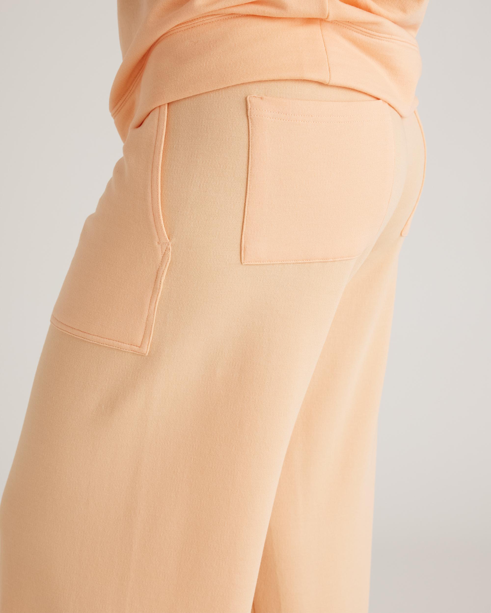 Quince | Women's SuperSoft Fleece Cropped Wide Leg Pants Lenzing Modal Product Image