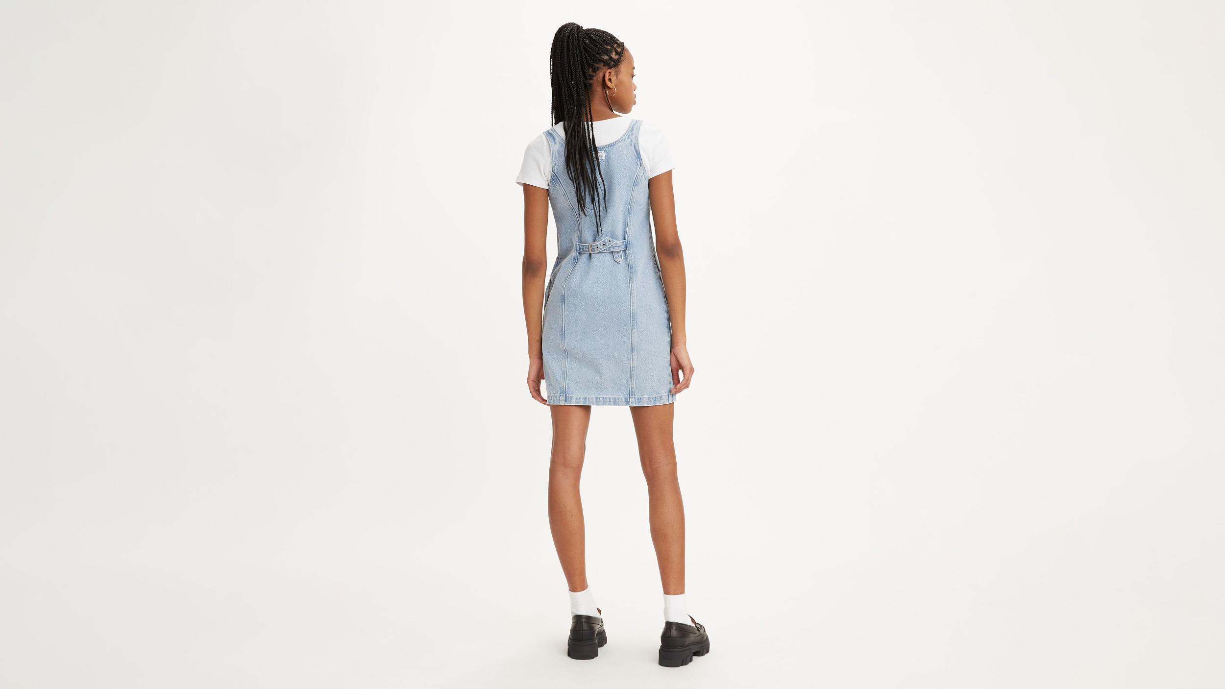 Tuli Denim Mini Dress Product Image