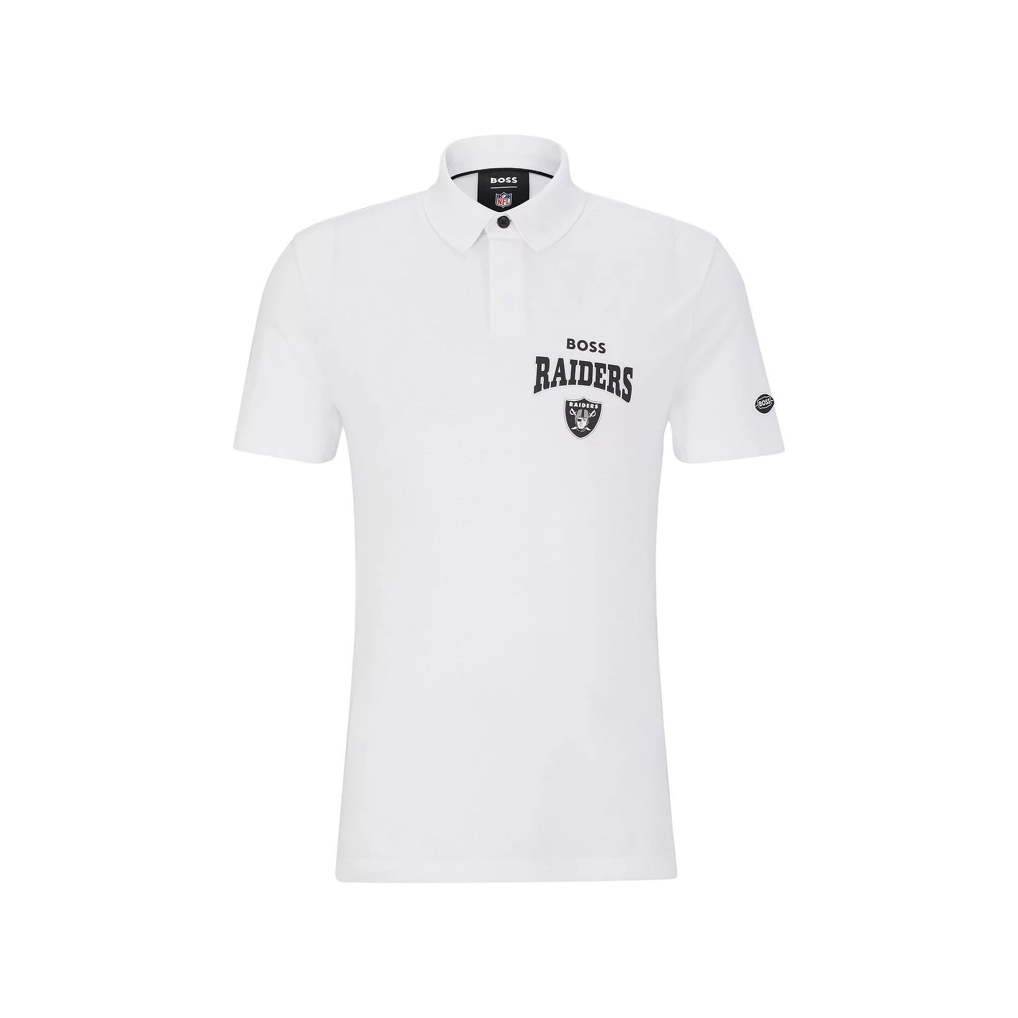 Men's BOSS X NFL Black/Royal Los Angeles Rams Punter Polo,  Product Image