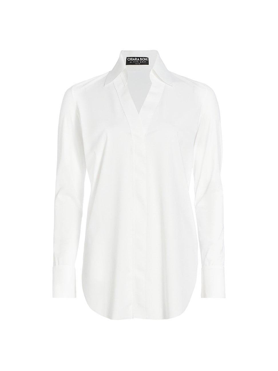Womens Atena Long-Sleeve Blouse Product Image