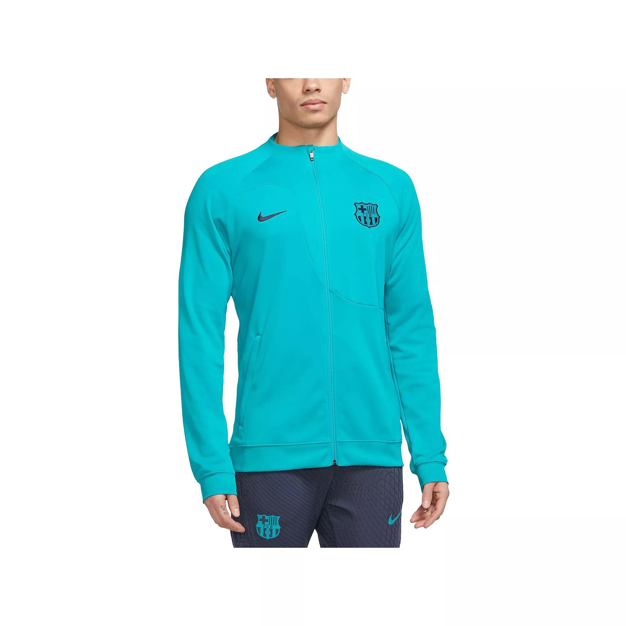 Men's Nike Turquoise Barcelona 2023/24 Academy Pro Anthem Full-Zip Jacket,  Product Image