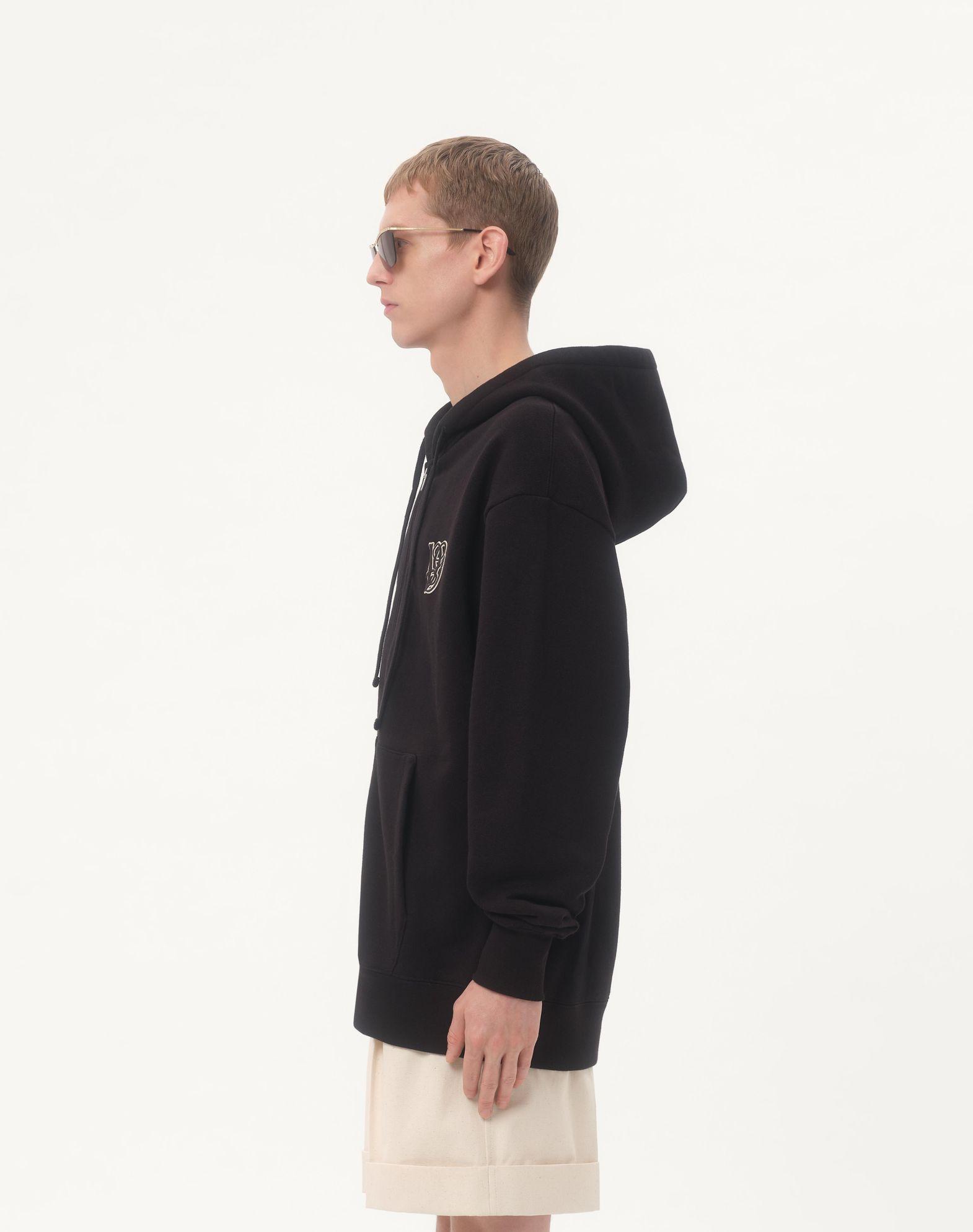 Cotton Hooded Sweatshirt With Vg Patch Product Image