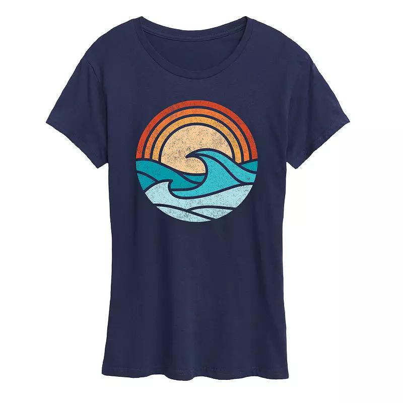 Women's Wave Scene Graphic Tee,  Product Image