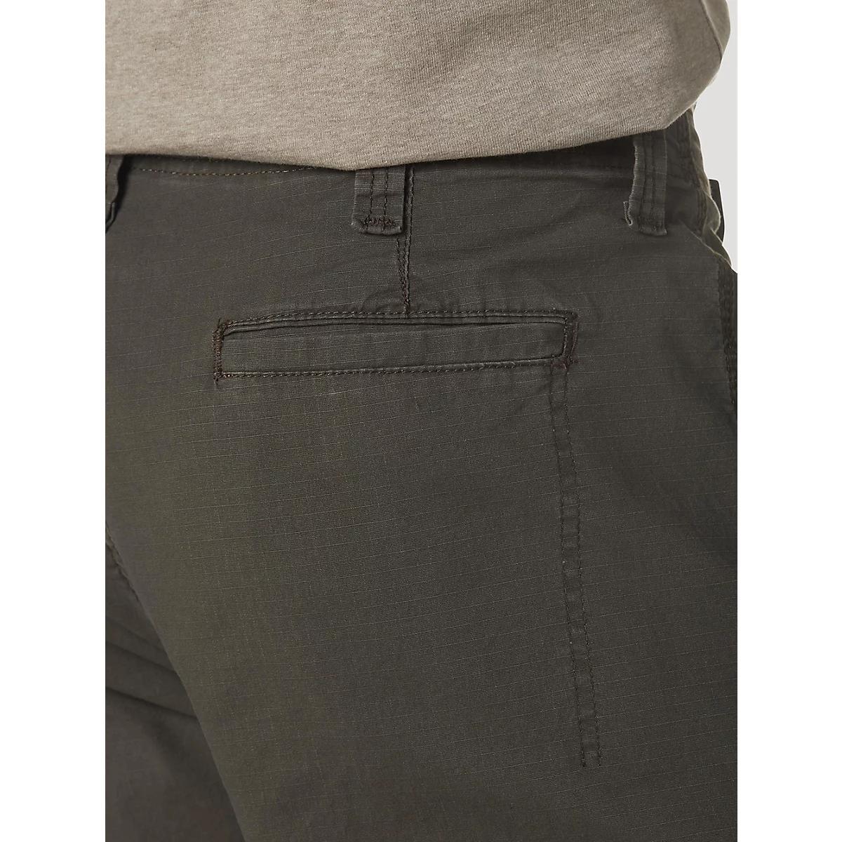 Wrangler® Men's Five Star Premium Relaxed Fit Flex Cargo Pant in Olive Drab Product Image