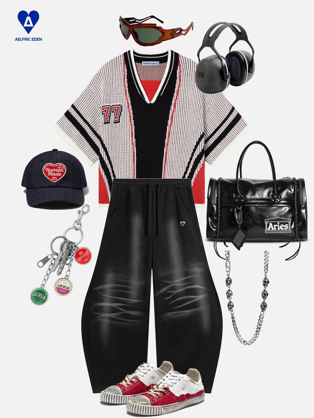 Aelfric Eden Essential Super Baggy Barrel Sweatpants Product Image