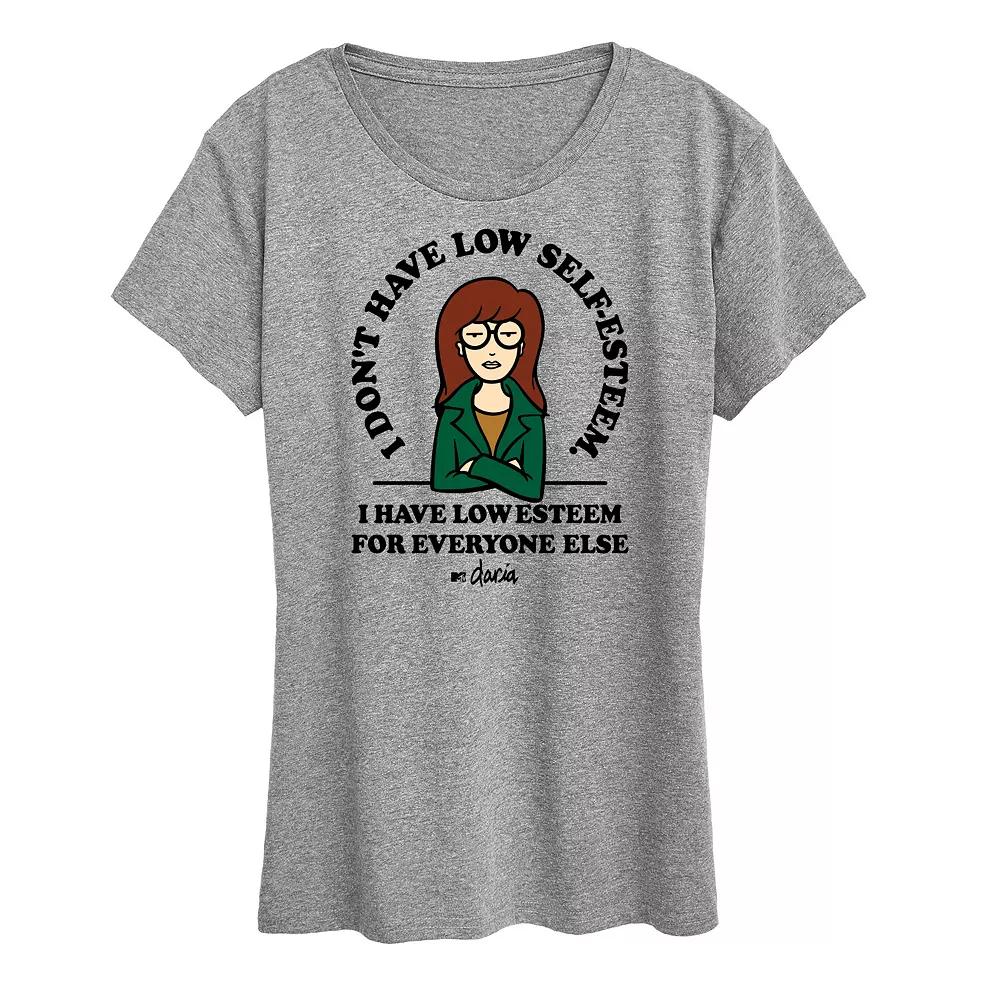 Women's Daria Low Self Esteem Graphic Tee, Girl's,  Product Image