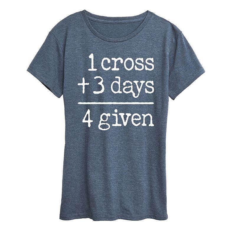 Women's One Cross Three Days Graphic Tee,  Product Image