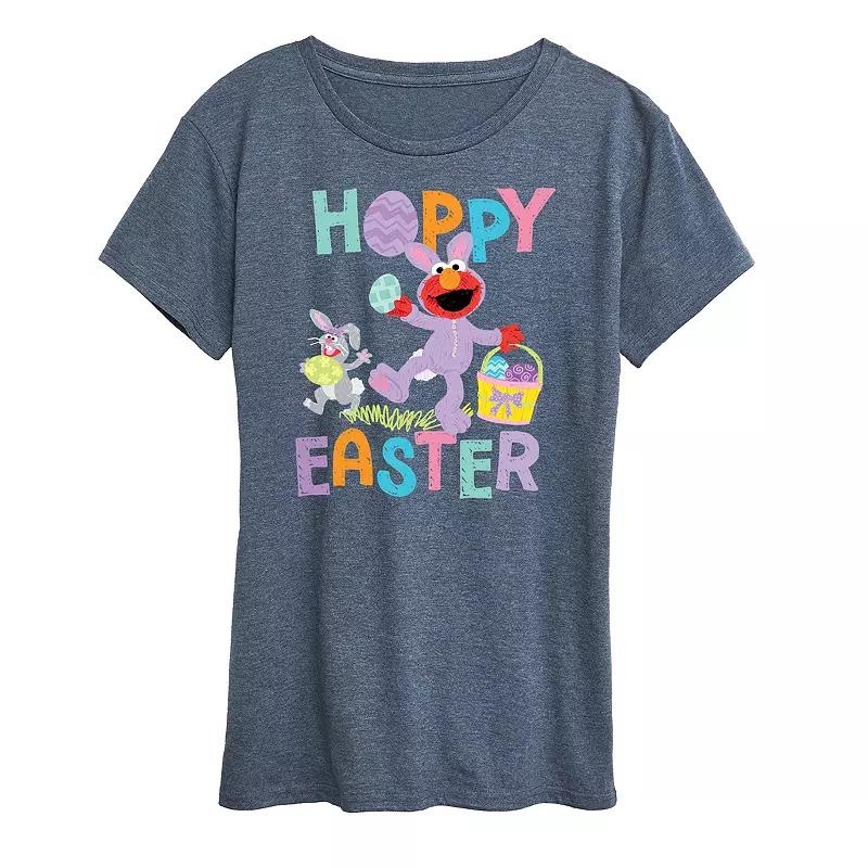 Women's Sesame Street Elmo Hoppy Easter Graphic Tee,  Product Image