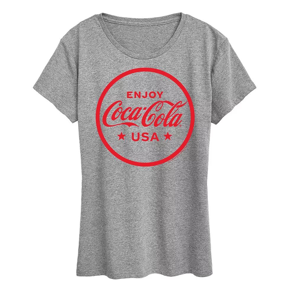 Women's Coca-Cola USA Graphic Tee, Girl's,  Product Image